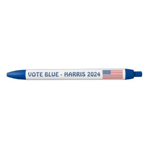 Vote Blue Kamala Harris 2024 Political Election Pen