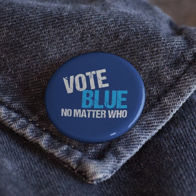 Vote Blue No Matter Who Democrat Button (Creator Uploaded)