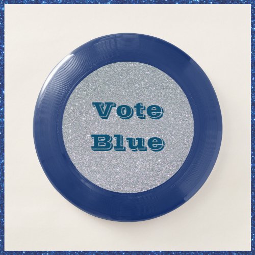 Vote Blue Political Awareness Wham_O Frisbee