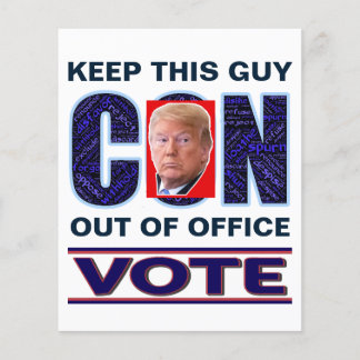 Vote Blue Resist 2024 Presidential Flyers