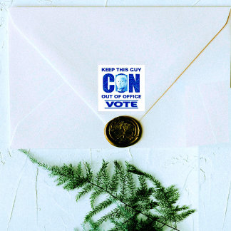 Vote Blue Resist 2024 Self Inking Rubber Stamp