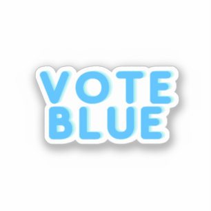 Vote Blue Sticker