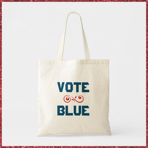 Vote Blue Tote Bag