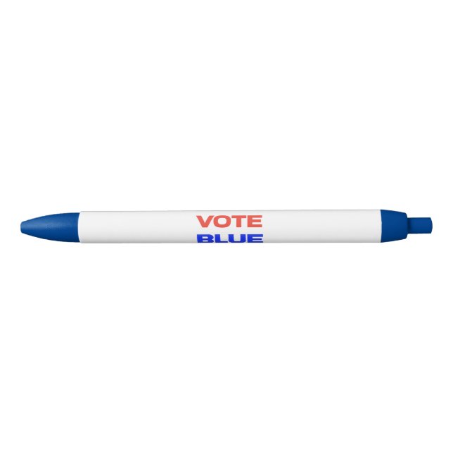 Vote Blue Voting USA Democratic Political Red Blue Pen (Front)