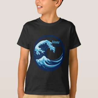 Vote Blue Wave Democrats Kamala Harris Election Da T-Shirt