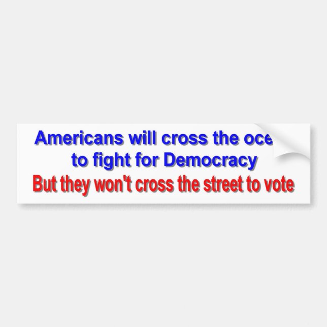 Vote Bumper Sticker (Front)