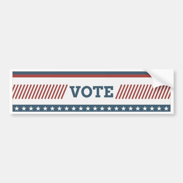 Vote Bumper Sticker (Front)