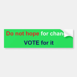 vote bumper sticker