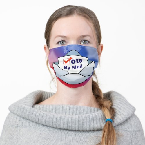 Vote By Mail Adult Cloth Face Mask