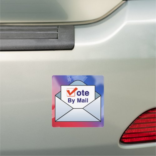 Vote By Mail Car Magnet
