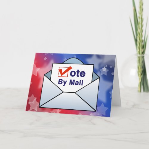 Vote By Mail Card