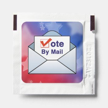 Vote By Mail Hand Sanitizer Packet by GigaPacket at Zazzle