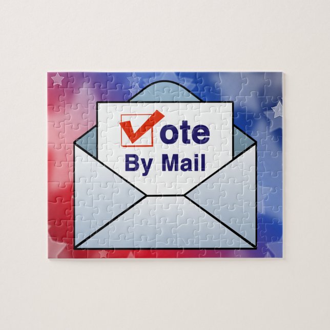 Vote By Mail Jigsaw Puzzle (Horizontal)