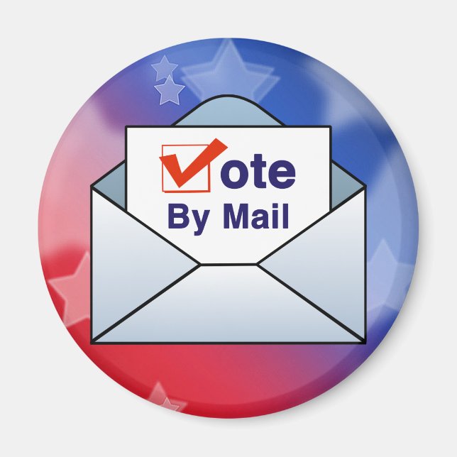 Vote By Mail Magnet (Front)
