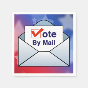 Vote By Mail Napkins