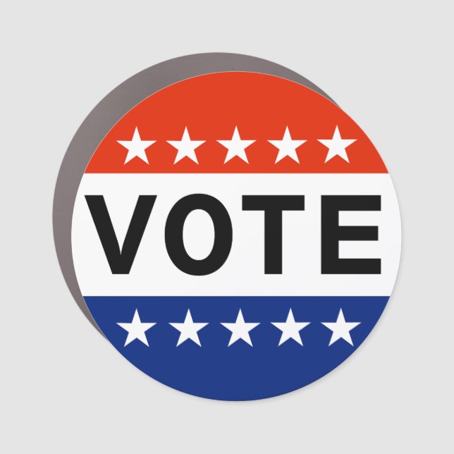 Vote Car Magnet (Front)