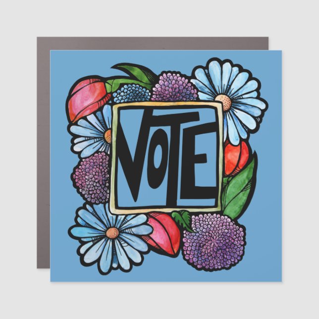 VOTE CAR MAGNET (Front)
