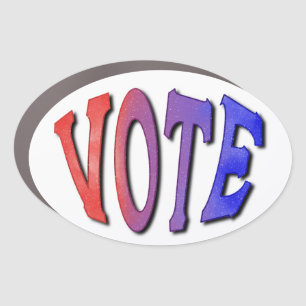 VOTE car magnet