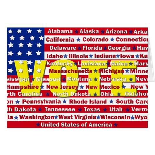 Vote Cards (Front Horizontal)
