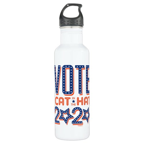 Vote Cat in the Hat 2020 Stainless Steel Water Bottle