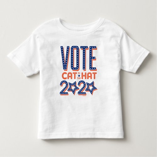 Vote Cat in the Hat 2020 Toddler T_shirt