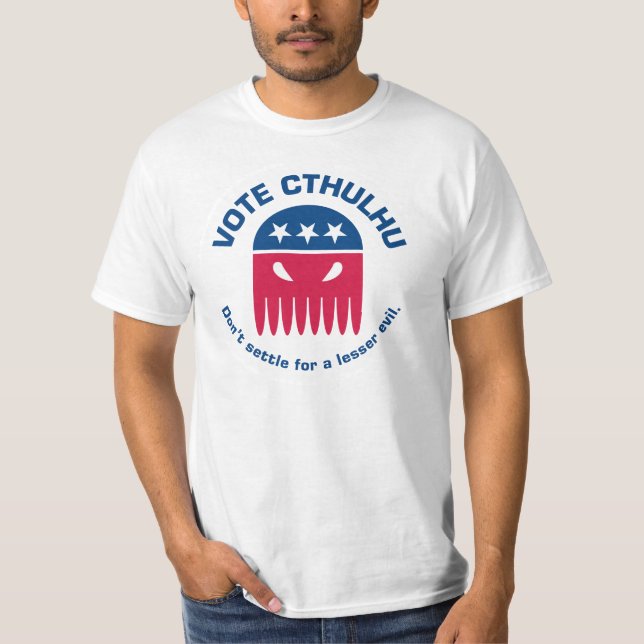 Vote Cthulhu T-Shirt (Front)