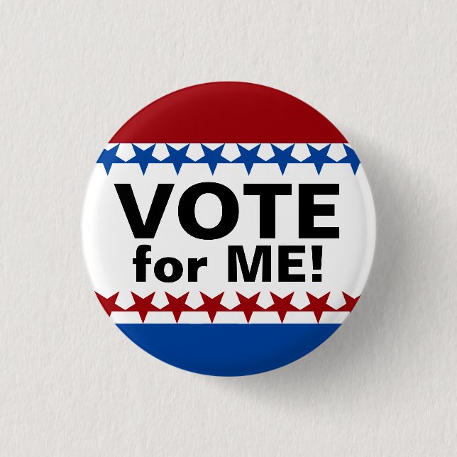 Vote Custom Campaign Button (Front)