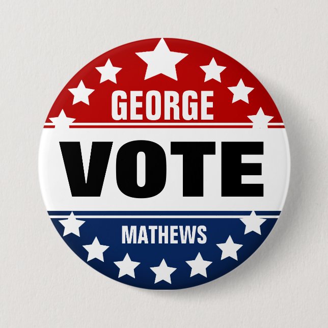 Vote Custom Campaign Template Button (Front)