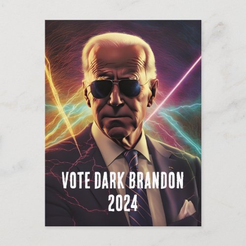 Vote Dark Brandon 2024 Postcard
