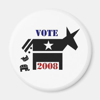 VOTE DEMOCRAT IN 2008 MAGNET