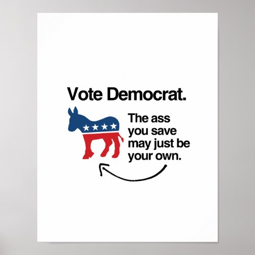 VOTE DEMOCRAT _png Poster