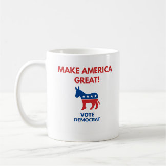 Vote Democrat Pro-Democracy Coffee Mug