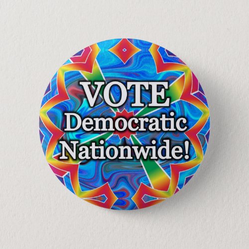 Vote Democratic Nationwide Button