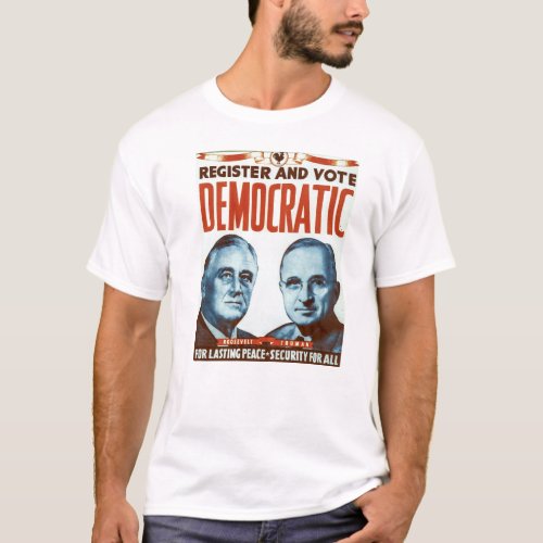 Vote Democratic T_Shirt