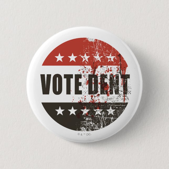 Vote Dent sticker Button (Front)