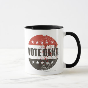 Vote Dent sticker Mug