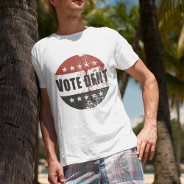 Vote Dent Sticker T-shirt at Zazzle