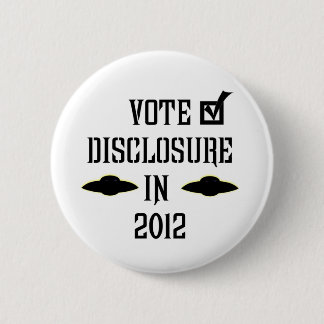 Vote Disclosure in 2012 Button