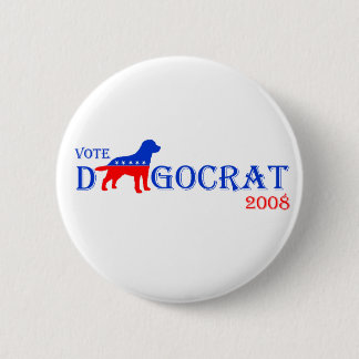 Vote Dogocrat Button
