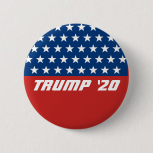 Vote Donald Trump 2020 Pinback Button
