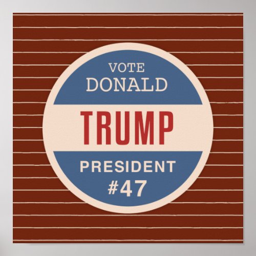 Vote Donald Trump Poster