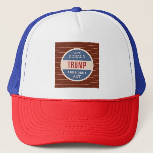 Vote Donald Trump Trucker Hat