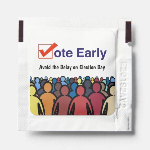 Vote Early Hand Sanitizer Packet