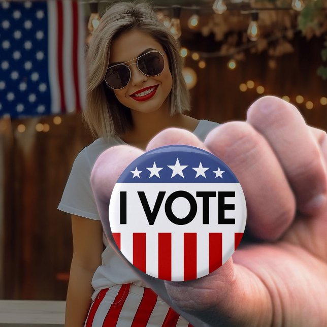 Vote Election 2024 USA President Button (Creator Uploaded)