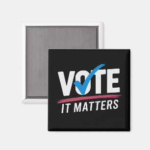 Vote Election 2024 Voter Democrat Politics  Magnet