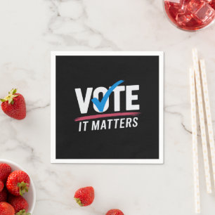 Vote Election 2024 Voter Democrat Politics  Napkins