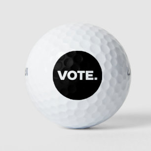 Vote Election 2024 Voting Rights Suffrage Golf Balls