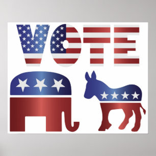 Vote Election Day Poster