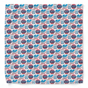 VOTE Election Day USA Voting Ballot Box Bandana