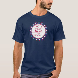 Vote Election Men T-Shirt Political Campaign
